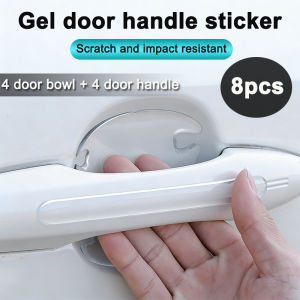 Thích hợp cho Honda CR-V CIVIC xrv BR-V Brio Thành phố HR-V mới phù hợp phù hợp. Xe chuyên dụng bảo vệ cạnh cửa vô hình tay nắm cửa và cửa Bát bảo vệ trong suốt dán (8 miếng).