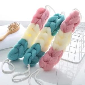 1 Miếng Bọt Biển Tắm Hình Khối Màu Sắc Khăn Tắm Tạo Bọt Khăn Tắm Chà Lưng Cho Người Lớn - Phụ Kiện Tắm Cho Mọi Loại Da