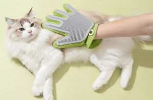 Cats Gloves Cats Floating Hair Pet Hair Removal Brush Dog Bathing Massage Comb Silicone Hair Removal Pet Supplies