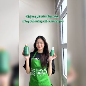 Dầu Gội Thảo Dược Cỏ Cây Hoa Lá Hà Thủ Ô 2in1 420G Và Xịt Tóc Hà Thủ Ô Đỏ 100G Giúp Giảm Gãy Rụng