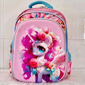 [รุ่นลดราคาพิเศษ ล้างสต๊อก] กระเป๋านักเรียนล้อลาก สามารถลากได้สะพายได้  สำหรับน้องเตรียมอนุบาล น้องอนุบาลและประถมต้น