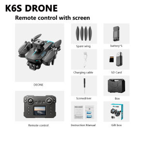 【Spot goods】2025 new Drone Remote control with screen display  Long endurance  Avoid obstacles on all sides HD4K CAMERA