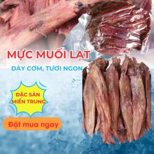 Mực Muối Lạt Loại Đặc Biệt Bao Ngon Cơm 05kg
