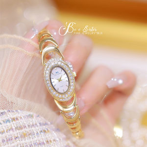 BS Bee Sister 1742 Bán Chạy Thời Trang Đồng Hồ Nữ Thường Ngày Dây Đeo Bằng Thép Không Gỉ Đồng Hồ Thạch Anh Chống Nước Quà Tặng Cho Nữ Kim Cương Trang Nhã Đồng Hồ Đeo Tay Im Cương Giả