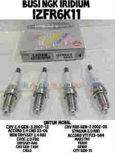 Busi NGK LASER IRIDIUM PREMIUM IZFR6K11 HONDA