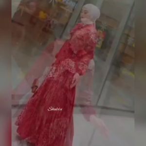 FANCY BRICK DRESS GAMIS TWILL RAYON CANDI MEKAR GAMIS BATIK CAP SHALDA PEKALONGAN