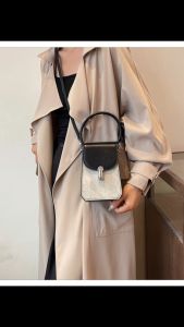 ขั้นสูงมือถือกระเป๋าใบเล็กผู้หญิงฤดูใบไม้ผลิ/ฤดูร้อนอเนกประสงค์กระเป๋าโทรศัพท์กระเป๋าสี่เหลี่ยมเล็กแฟชั่นย้อนยุค ค โรสบอดี กระเป๋า