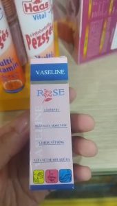 Kem nẻ VASELIN ROSE hoa hồng - Ngừa nứt nẻ da Dưỡng da dưỡng ẩm ngừa khô da khô môi dịu vết bỏng da - 10g