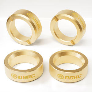 OGRC 3.6g Brass Inner Beadlock Rings 0.7" Wheel Weights for Axial SCX30 1/30 RC Crawler Upgrade Parts