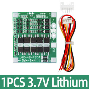 1~3PCS BMS 4S 3.2V 3.7V 30A LiFePO4 / Lithium Battery Charge Protection Board 12.8V 14.4V 18650 32650 Battery Packs With Balance