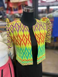 Ethnic Filipiniana Bolero Batik Davao