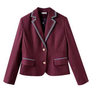 Korean Style Student Uniform Jacket British College Wind Coat Top Couple Clothes Passport Photo Class Uniform