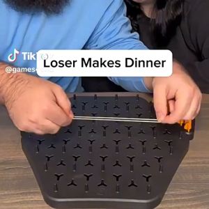 Chain Triangle Chess Game Multiplayer Family Friends Party Desktop Puzzle Game Parent-children Interaction Exercise Thin