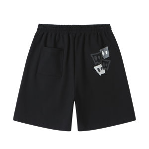 Dangerous People Short Sports Casual Cotton Blend Drawstring Paper Bag Head High Street Style Five-Quarter Length Pants