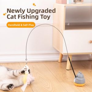 Petone dOrage | Auto Play Feather Entertainment Cat Toy Suction Cup Bell