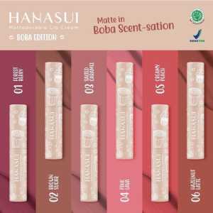 COD TERMURAH Hanasui Lip Cream Boba Edition ORIGINAL