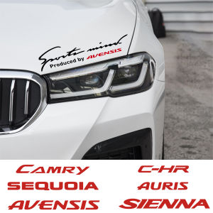 1Pcs Car Lamp Eyebrow Decal Vinyl Sport Headlight Sticker for Camry Avensis Vitz Sienta Sequola Venza Tundra Decoration