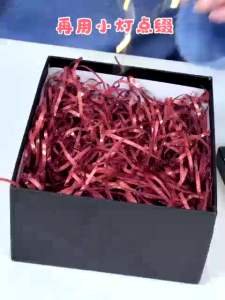 Cebisan Kertas Hiasan Kertas Hancur Hadiah Hantaran Kenduri Perkahwinan Shredded Paper Raffia Gift Box Filling Material