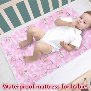 Portable Baby Waterproof Diaper Changing Mat Pad Cotton Material Washable Reusable Breathable Mattress