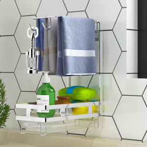 Wall-Mounted No-Drilling Kitchen Drain Rack