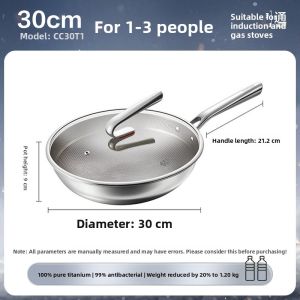 Supor | Non-Coated Lightweight Titanium Wok