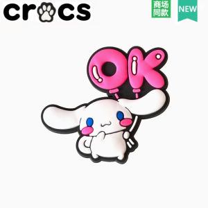 ครอคส์ Crocs หัวเข็มขัดรองเท้ารูรูปหมาตุ๊กตาสุดน่ารัก ชุด 10 ชิ้น หัวเข็มขัดรองเท้าสุดน่ารักสำหรับเด็กและผู้ใหญ่