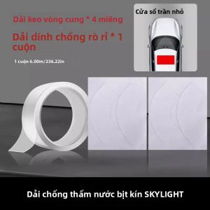 SEAMETAL Đa Năng Ô Tô Xe Cửa Sổ Trời Viền Niêm Phong Dải 3/6M Chống Thấm Nước Chịu Nhiệt Độ Cao Cách Âm Bộ Cao Su EPDM