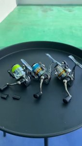 Reel Pancing Mini Spinning Full Metal Fishing Reel 4.3:1 Gear Ratio - MN100