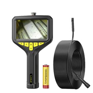 Camera Nội Soi Cầm Tay 4.3  HD 1080P Với Pin Có Thể Tháo Rời Ống Kính Đơn Kép Ba Ống Kính Tự Động Lấy Nét Đèn LED Kiểm Tra Ô Tô