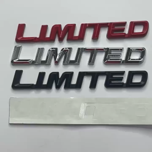 Miếng dán chữ LIMITED - Phiên bản giới hạn liền trang trí xe hơi dài 12.5cm