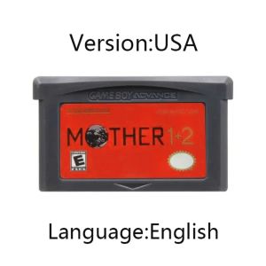 Bandai | Mother Series GBA Game Card Cartridge 32-Bit Video Game Console Card Mother 1 2 3 Gray Shell for GBA NDS USA/EUR/Version