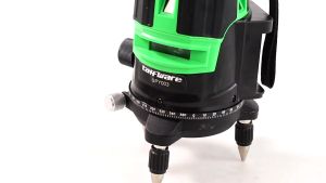 KING Laser Alat Bangunan Tukang Waterpass 1 Set Lengkap Warna Hijau Laser 2 Line Taffware - SPY003