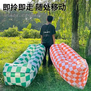 Inflatable Camping Sleeping Bag Leisure Park Outdoor Sofa Beach Air Mattress Popular Y2K Style for Picnics And Camping
