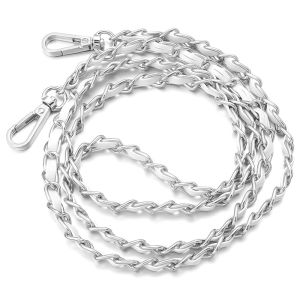 110cm Multicolor Bag Chains Leather Shoulder Bag Chain Straps Crossbody Handbag Chains Replacement DIY Women Bags Part Accessory