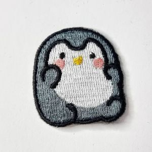 patch pinguin bear cow