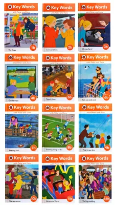 2023 NEWEST EDITION 🐞 LADYBIRD Books: KEY WORDS with Peter and Jane SET ASET B SET C