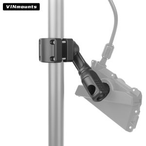 VINmounts Aluminium Fish Finder Sensor Bracket Adapter Suitable for Garmin Livescope LVS34 Lvs32 Lvs62 Lowrance ACTIVETARGET