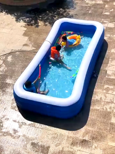 Kolam Renang Anak dan Bayi Karet Besar Family Inflatable Swimming Pool Luar 120/cm 210cm/260cm/310cm