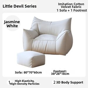 Portable Single Seater Bean Bag Sofa for Relaxation