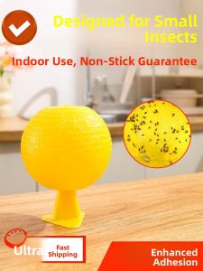 MONLEYTA | Indoor Kitchen Bug Trap Fly Attractant Sticky Ball For Fruit Flies Small Flying Insects Killer Manliata X0604172704 From China