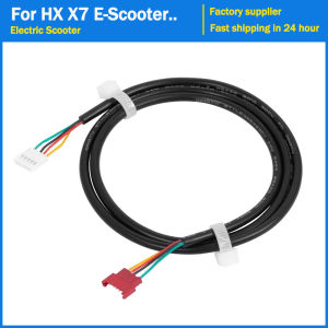 Electric Scooter Connection Cable for HX X7 Controller Dashboard Data Cable Kickscooter Wire Power Cord Data Line Flame Retardan