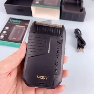 VGR V-375 Reciprocating Electric Shaver Cordless Wet & Dry Waterproof Razor for Men