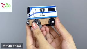 [TẶNG KÈM 1 TOA XE] Đồ chơi tư duy mô hình tàu Metro tuyến Sài Gòn giúp thúc đẩy trí thông minh cho trẻ