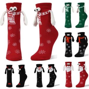 Christmas Socks for Couples: Fun & Magnetic Holding Hands Stockings