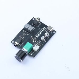 Aideepen | DC 3.7V-5V Stereo Headphone Amplifier Module 125mW Single Channel Headset Amplifier Volume Control Board 3.5mm Audio Output
