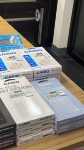 CASIO เครื่องคิดเลข รุ่น DX-12B-WE สีขาว (รับประกัน 2 ปี) คิดเลข เครื่องคิดเลขตั้งโต๊ะ