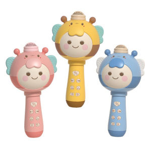 Kids microphone rechargeable hi-Fi Bluetooth music kids microphone speaker karaoke sound audio equipment party KTV