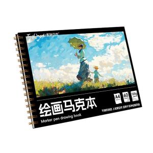 Touch mark | Art Sketchbook for Markers and Children 8k/4k