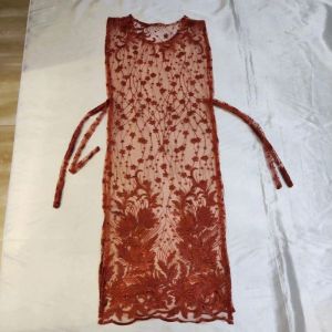 Long Vest Brukat Outer Wanita Kondangan Rompi Panjang Tali Samping Hits Kekinian
