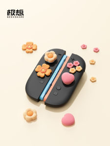 Adorable Silicone Nintendo Switch 2 Controller Thumbstick Caps Key Stickers Set for Girls Official Standard Package